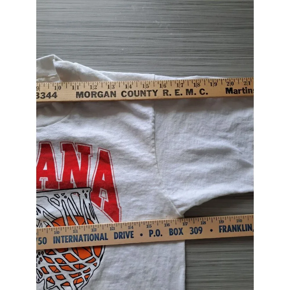 Vtg Indiana Hoosiers 1987 Ncaa Basketball National Champions Unisex S T Shirt - Picture 6 of 8